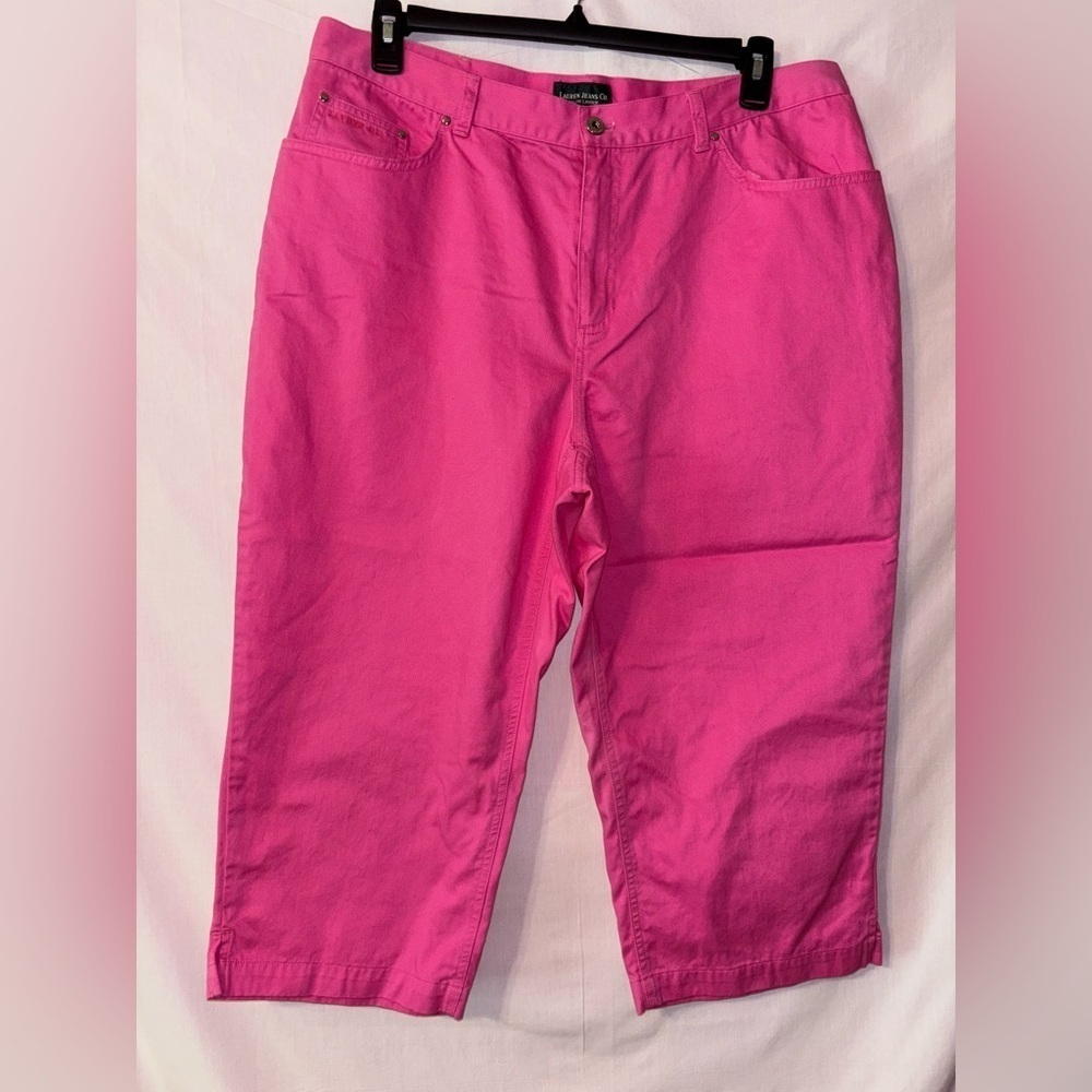 Ralph Lauren Vibrant Pink Womens Casual Bottoms